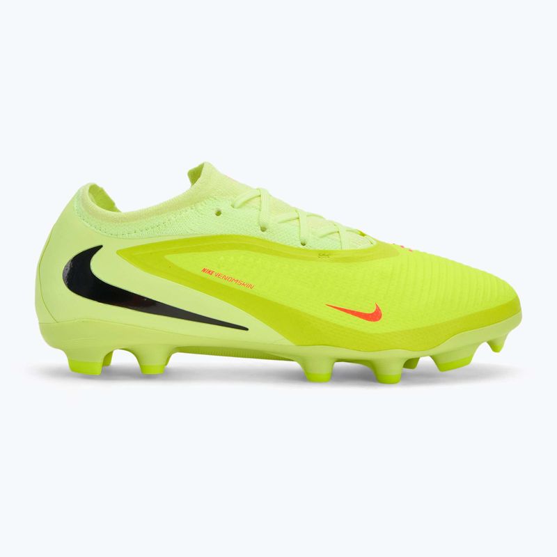 Детски футболни обувки Nike Phantom 6 Low Pro FG/MG hyper crimson/limelight/black 2