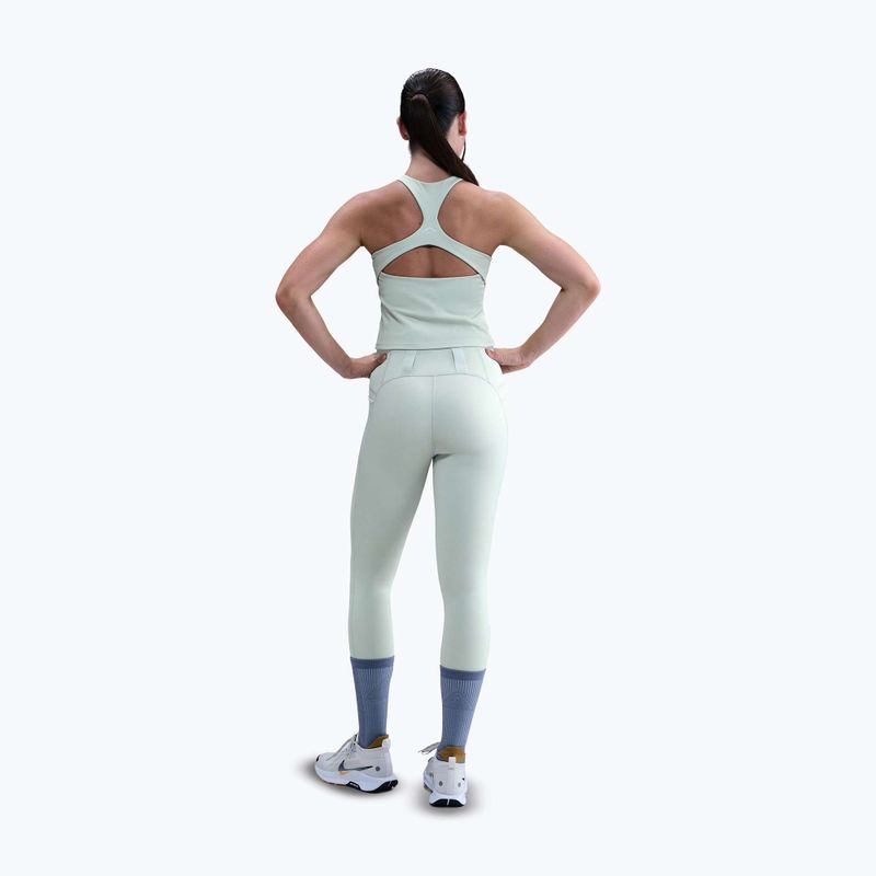 Дамска тениска Nike Trail Medium Support Sports Bra Tank Top light silver 3