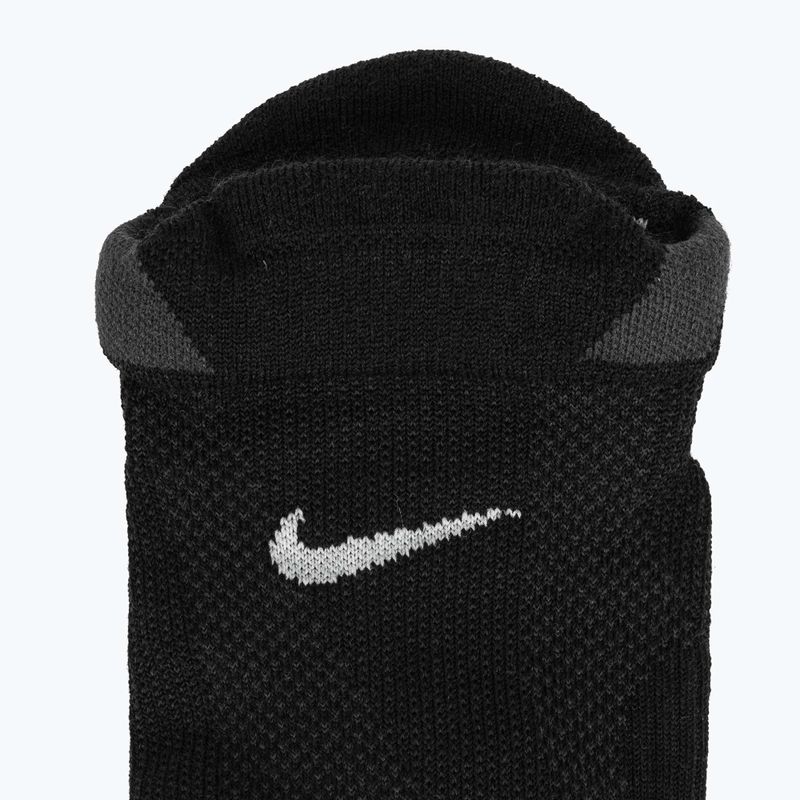 Чорапи Nike Running No-Show Wool black/dark smoke grey/light smoke grey 3