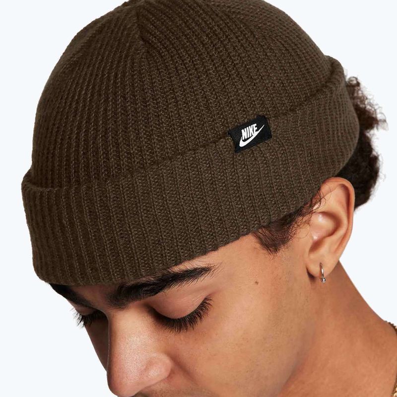 Зимна шапка Nike Terra Futura 365 Short-Cuff mosswood brown 5