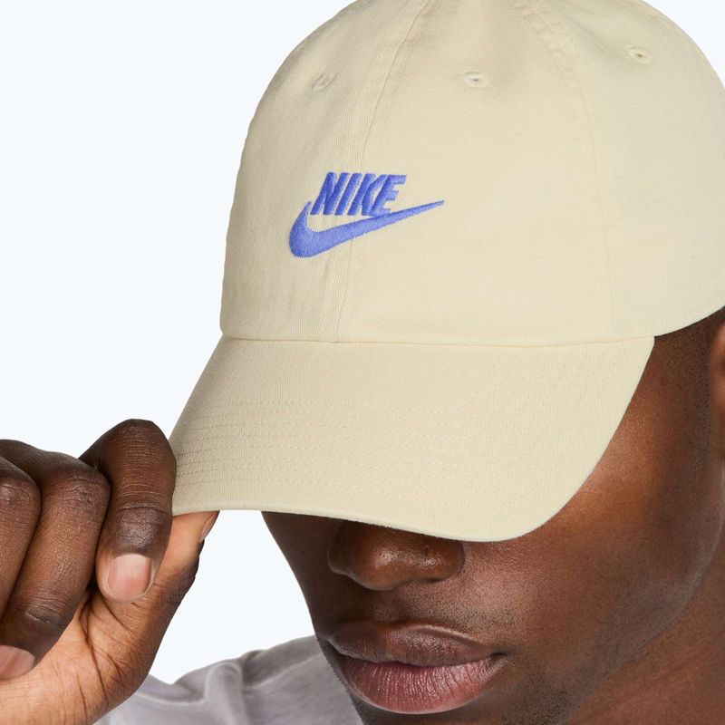 Шапка с козирка Nike Club Unstructured Futura Wash light khaki/sapphire 8