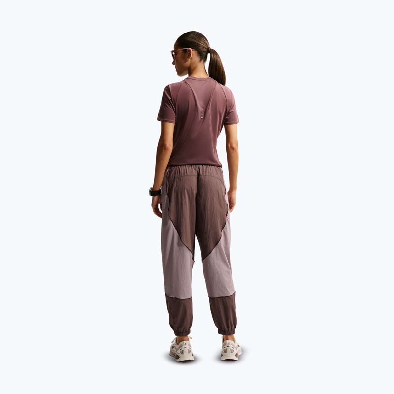 Дамски панталони за бягане Nike Swift UV Repel Mid-Rise tatoo/light violet ore 3