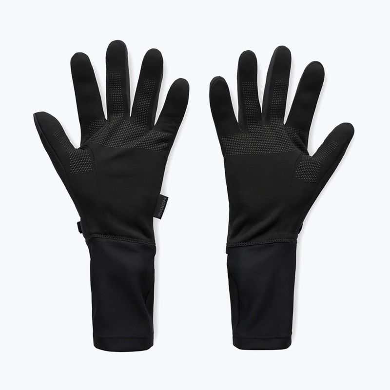 Мъжки ръкавици за бягане Under Armour Storm Fleece Run black/black/reflective 2