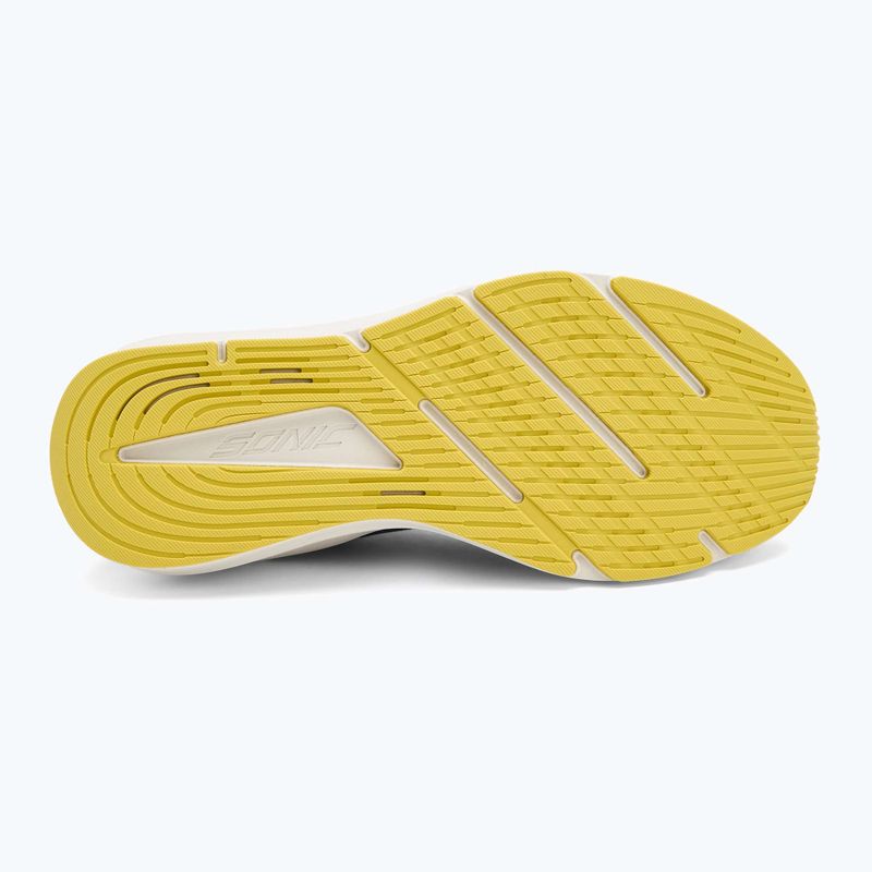 Мъжки обувки за бягане Under Armour Sonic 7 washed navy/nu blue/yellow shade 4