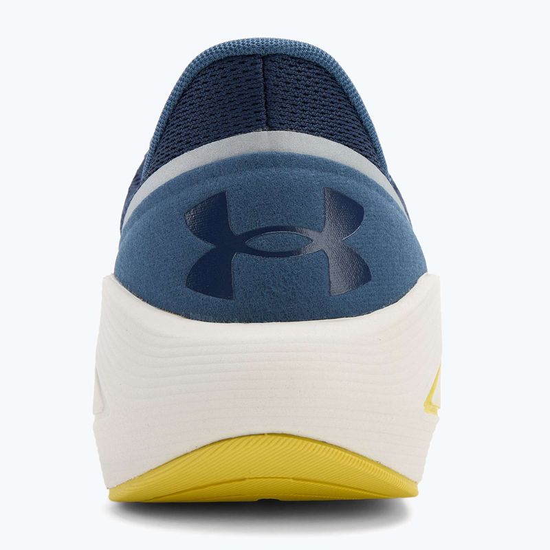 Мъжки обувки за бягане Under Armour Sonic 7 washed navy/nu blue/yellow shade 6