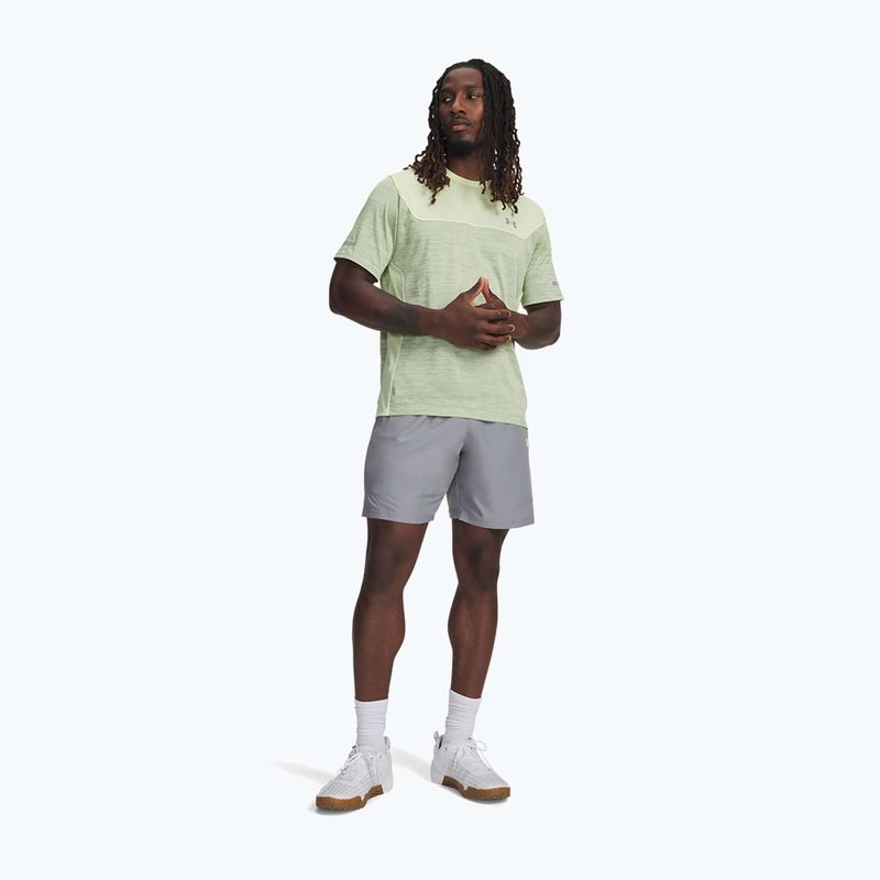 Мъжки шорти за тренировка Under Armour Tech Utility steel/fade green 2