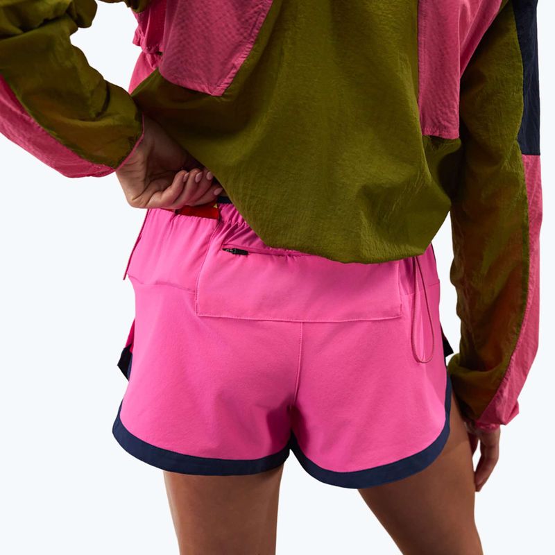 Дамски шорти за бягане New Balance Run Essentials 3“ pink heat 3