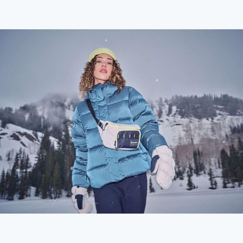 Дамско пухено яке Columbia Amaze Puff Hooded everblue high shine 16