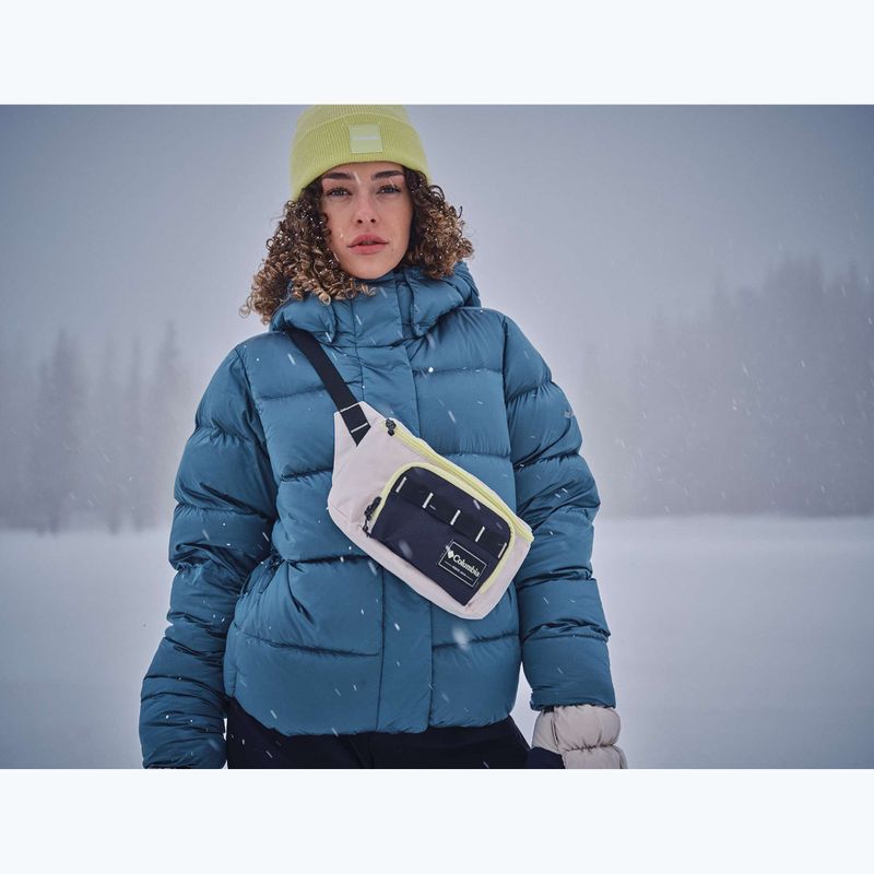 Дамско пухено яке Columbia Amaze Puff Hooded everblue high shine 17