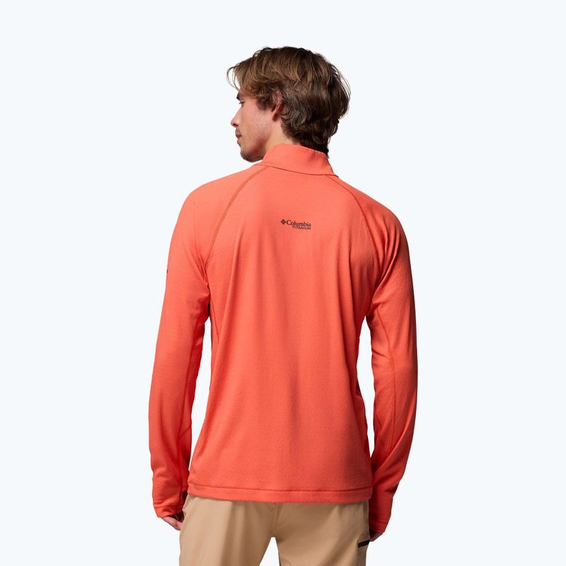 Мъжки суитшърт Columbia DriVenture Half Zip zing/white 3