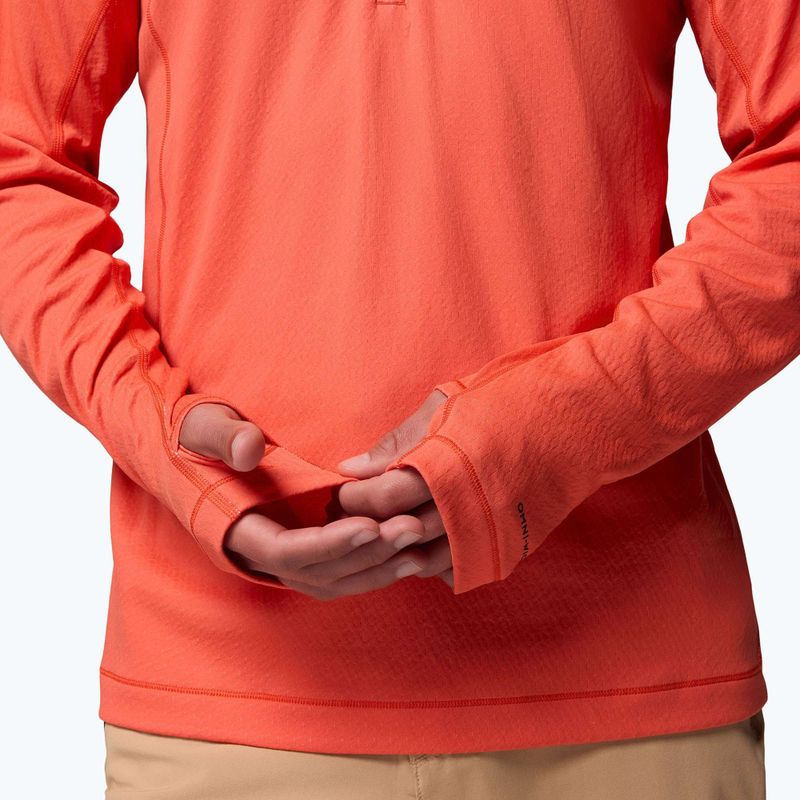 Мъжки суитшърт Columbia DriVenture Half Zip zing/white 7