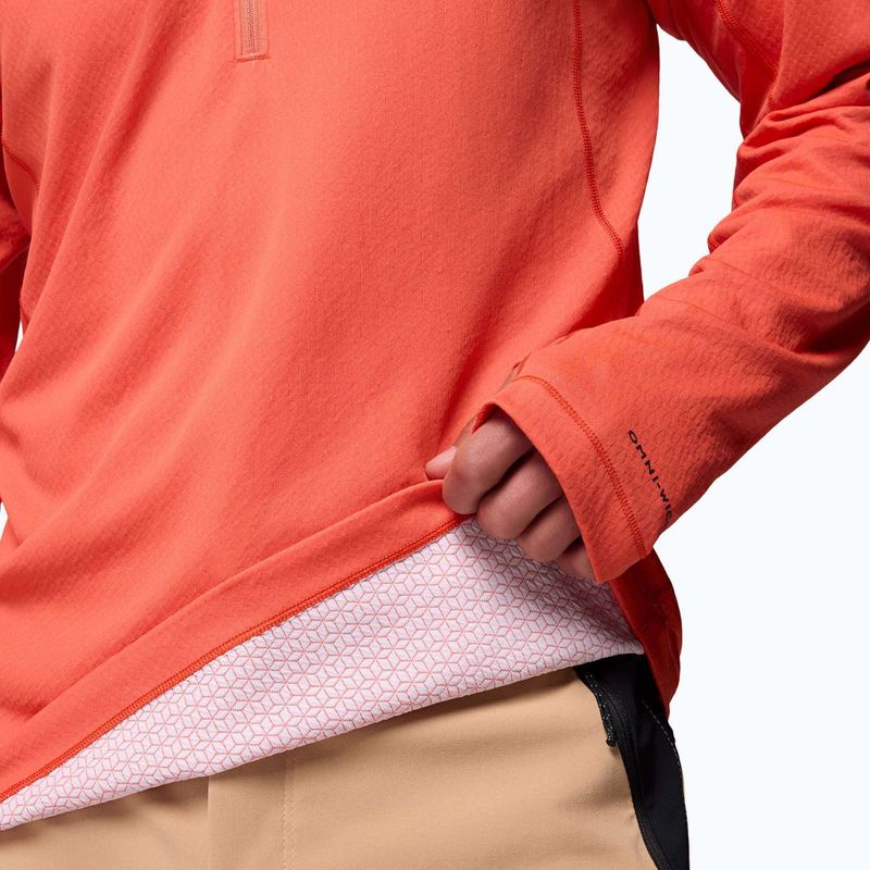 Мъжки суитшърт Columbia DriVenture Half Zip zing/white 8