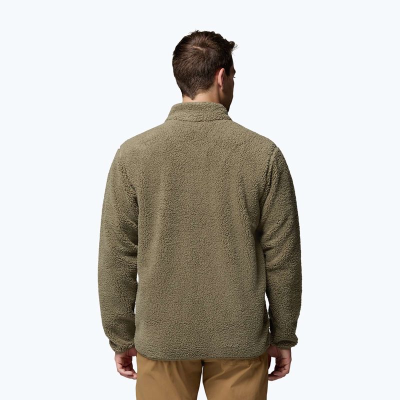 Мъжки суитшърт Columbia Rugged Ridge High Pile Full Zip stone green 3