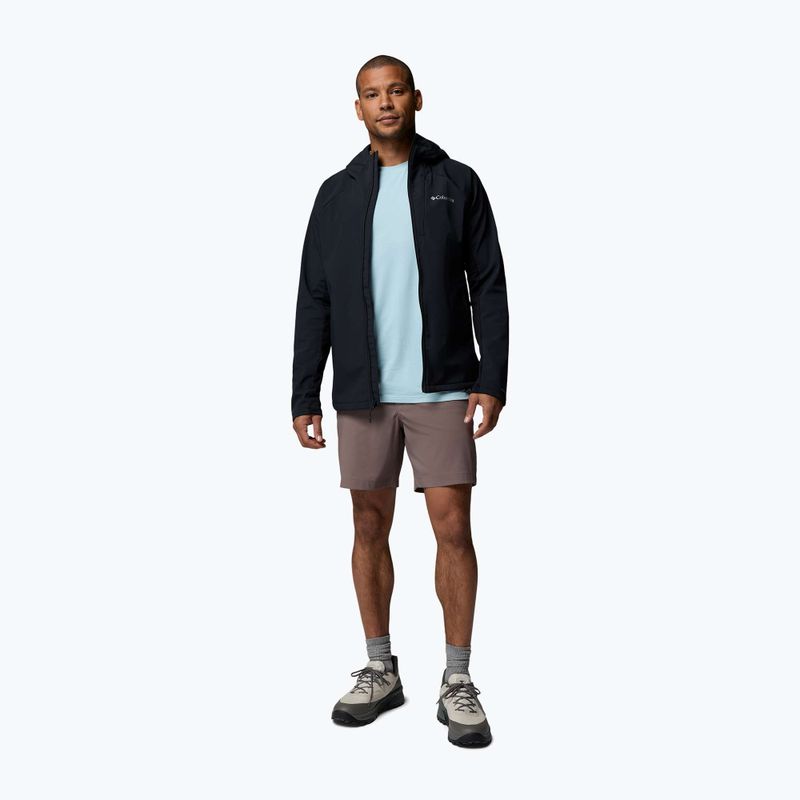 Мъжко софтшел яке Columbia Trailborne black 2