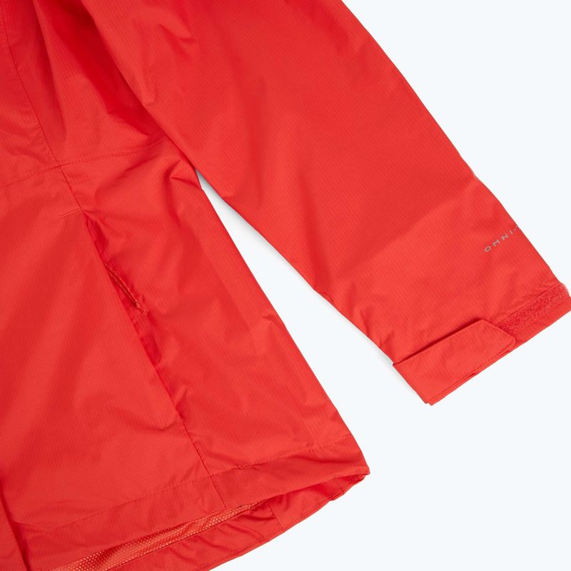 Дамско яке за дъжд Columbia Pouring Adventure III poppy red 5