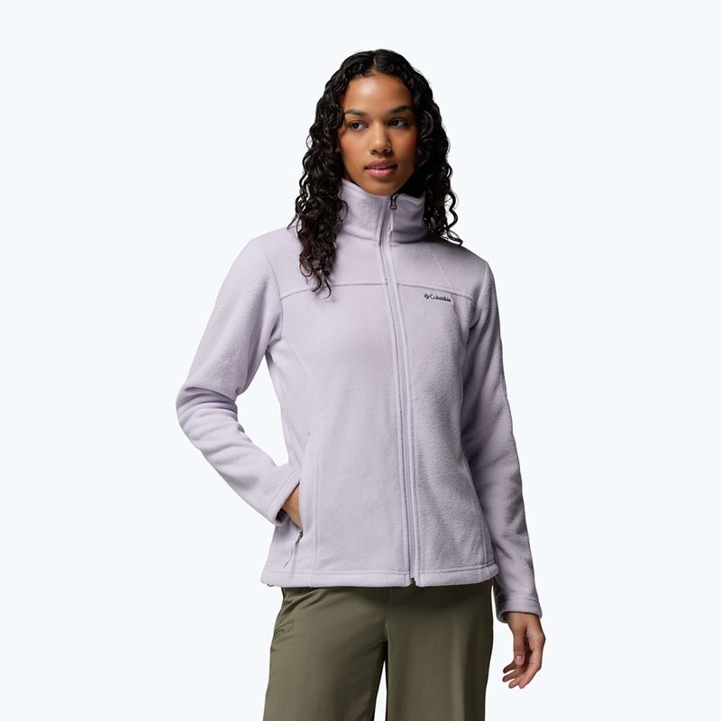 Дамски поларен суитшърт Columbia Fast Trek II lavender pearl 5