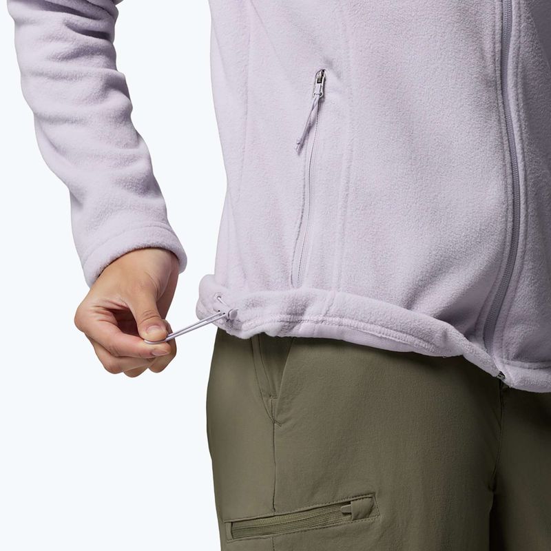 Дамски поларен суитшърт Columbia Fast Trek II lavender pearl 6