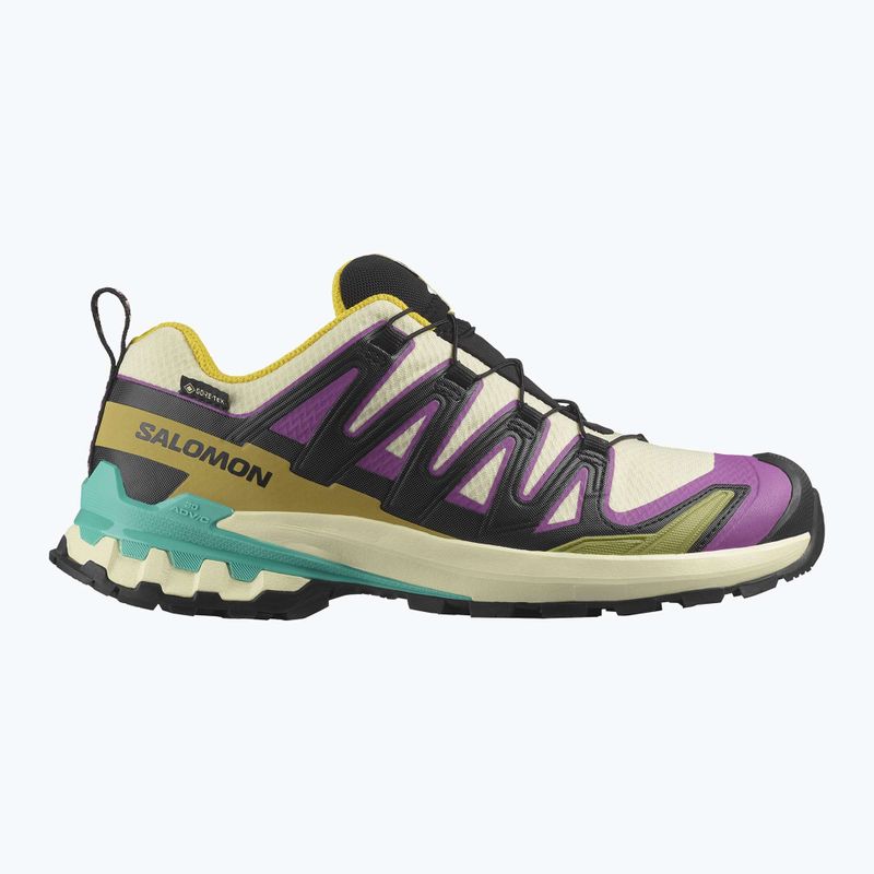 Дамски обувки за бягане Salomon XA PRO 3D V9 GTX transparent yellow/black/waterfall 8
