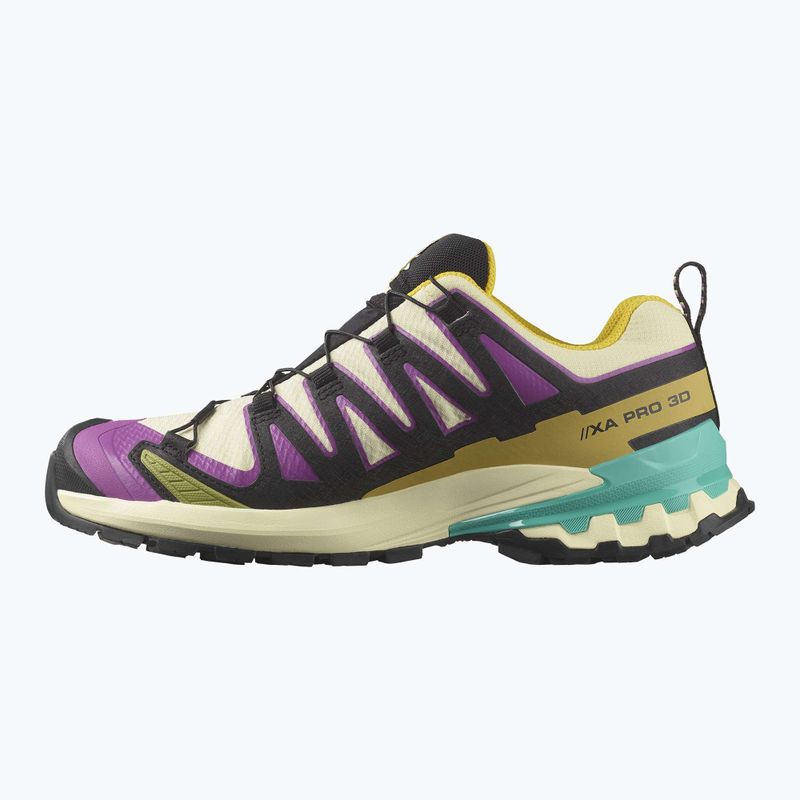 Дамски обувки за бягане Salomon XA PRO 3D V9 GTX transparent yellow/black/waterfall 9