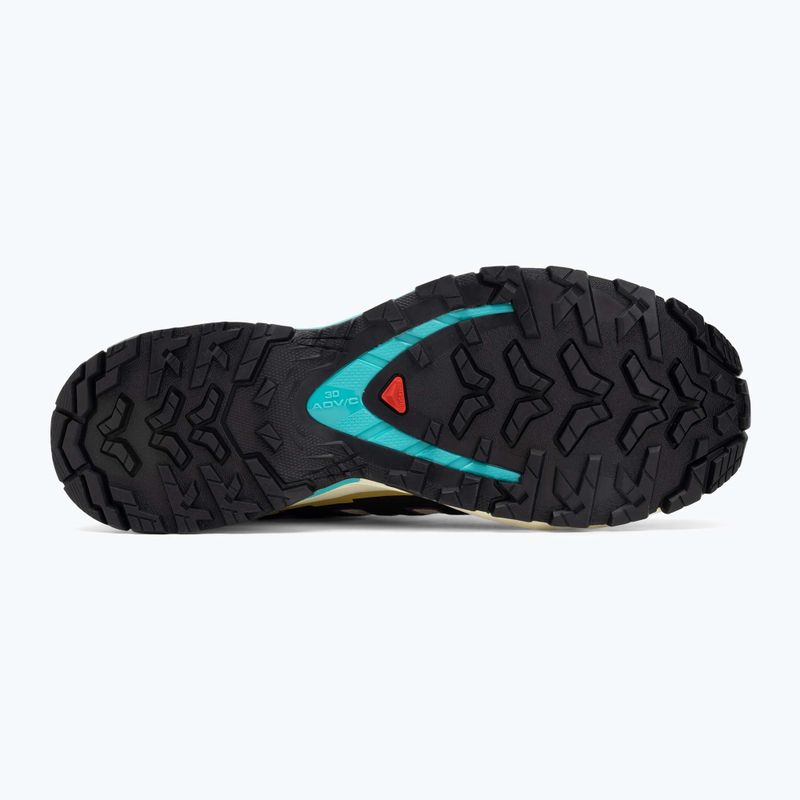 Дамски обувки за бягане Salomon XA PRO 3D V9 GTX transparent yellow/black/waterfall 4