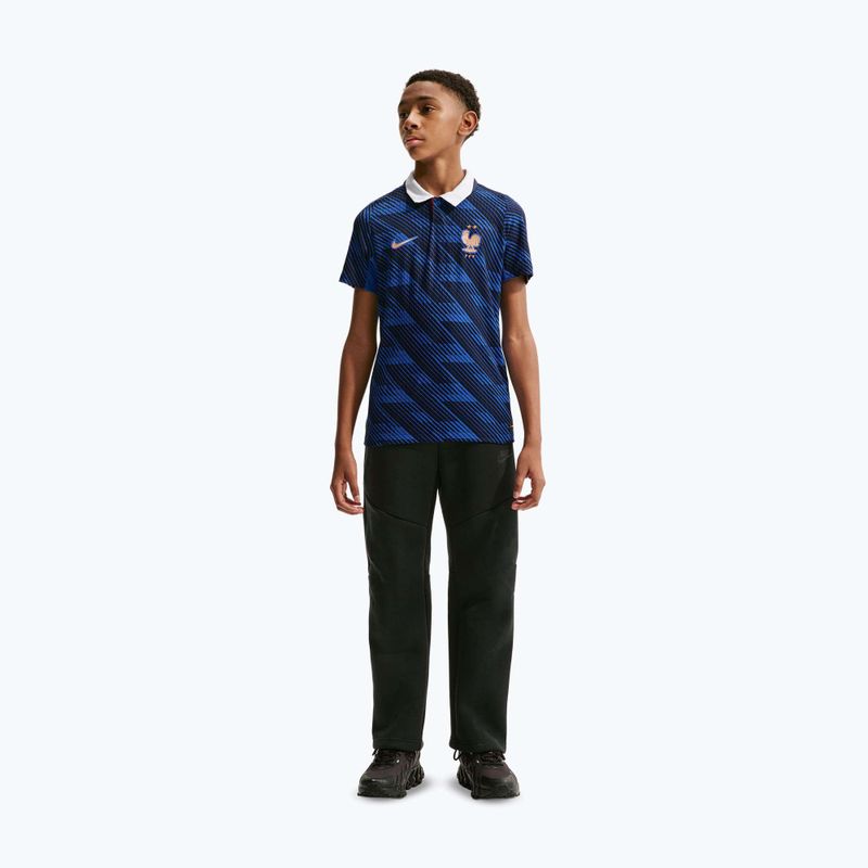 Детска футболна тениска Nike FFF 2026/27 Match Home game royal/metallic copper 5