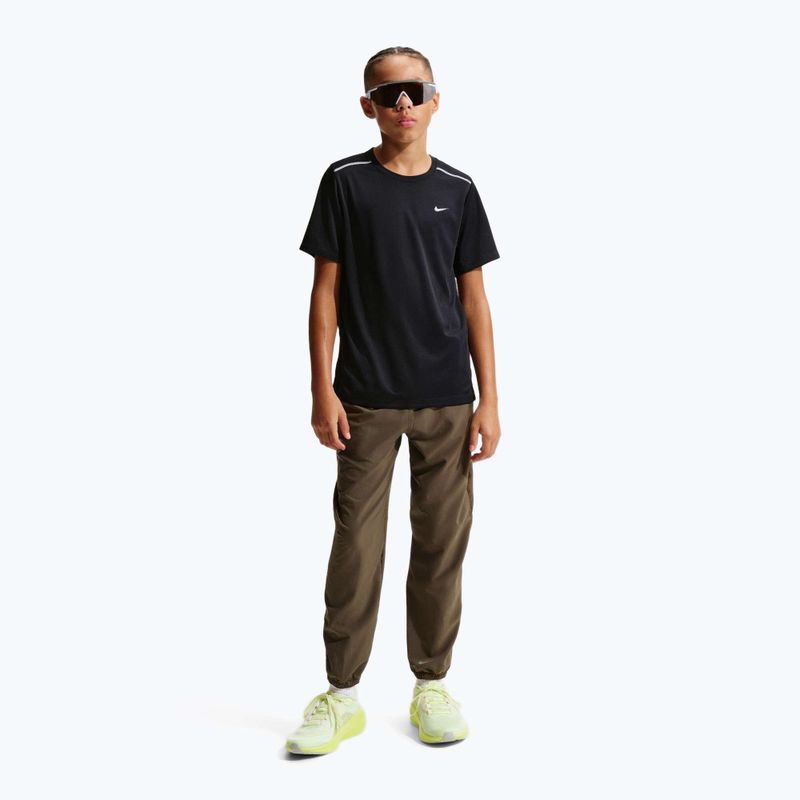 Детска тениска Nike Miler Black 3