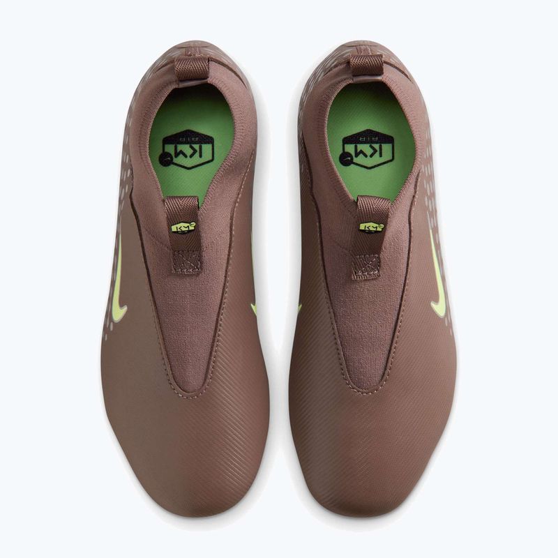 Детски футболни обувки Nike Mercurial Superfly 10 Academy „Kylian Mbappé“ Jr FG plum eclipse/metallic silver 5
