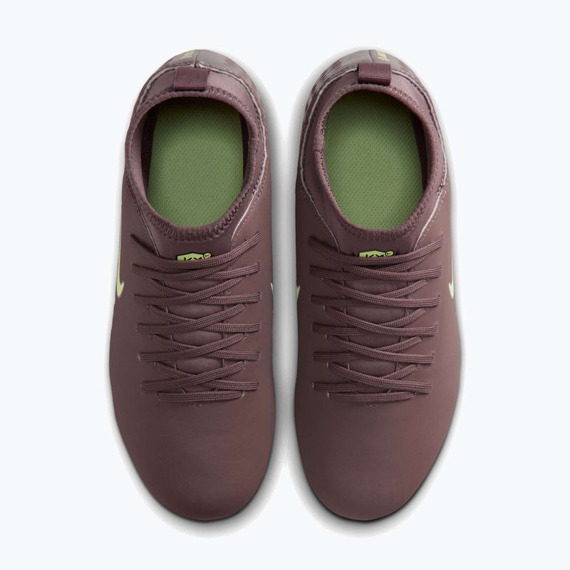 Детски футболни обувки Nike Mercurial Superfly 10 Club „Kylian Mbappé“ Jr FG/MG plum eclipse/metallic silver 5