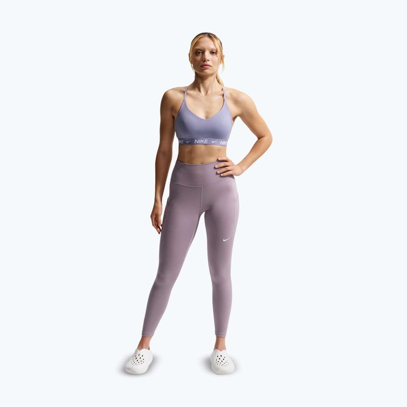 Дамски клин за тренировка Nike One High-Waisted 7/8 light violet ore/white 2