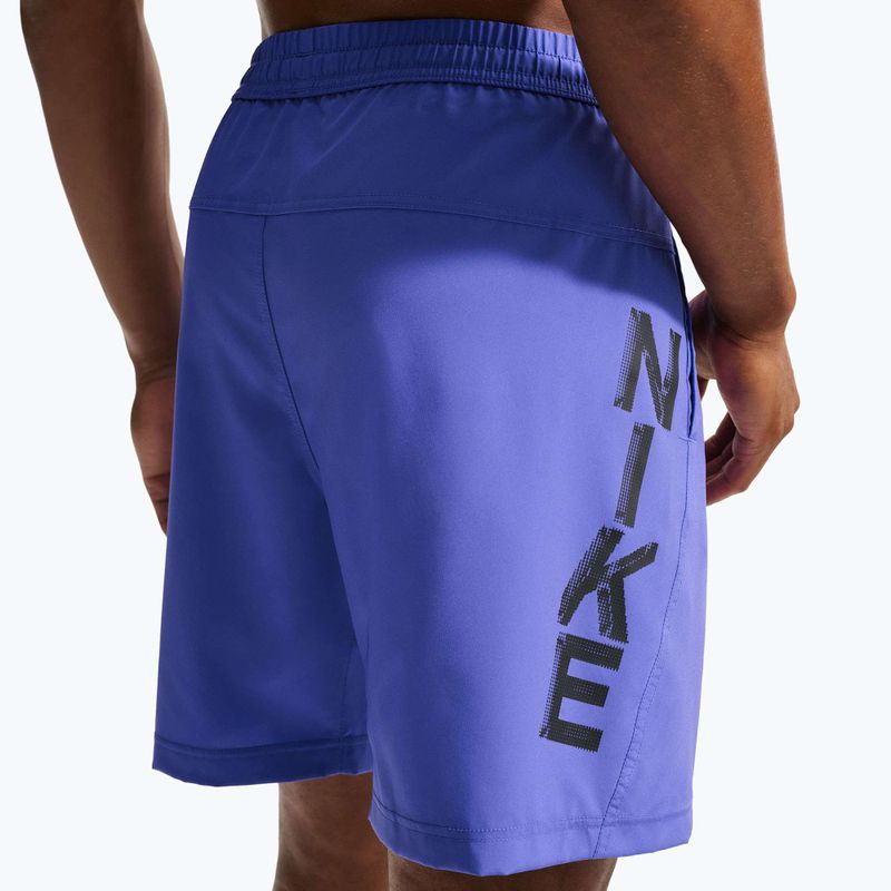 Мъжки тренировъчни шорти Nike Form Dri-Fit Versatile 7" persian violet/black 4