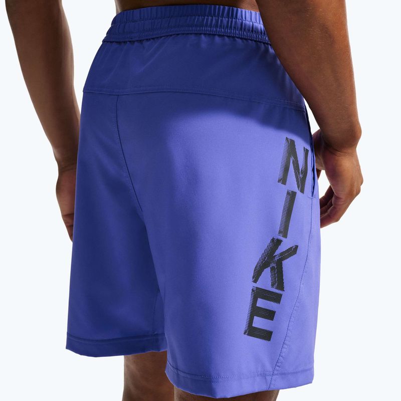 Мъжки тренировъчни шорти Nike Form Dri-Fit Versatile 7" persian violet/black 5