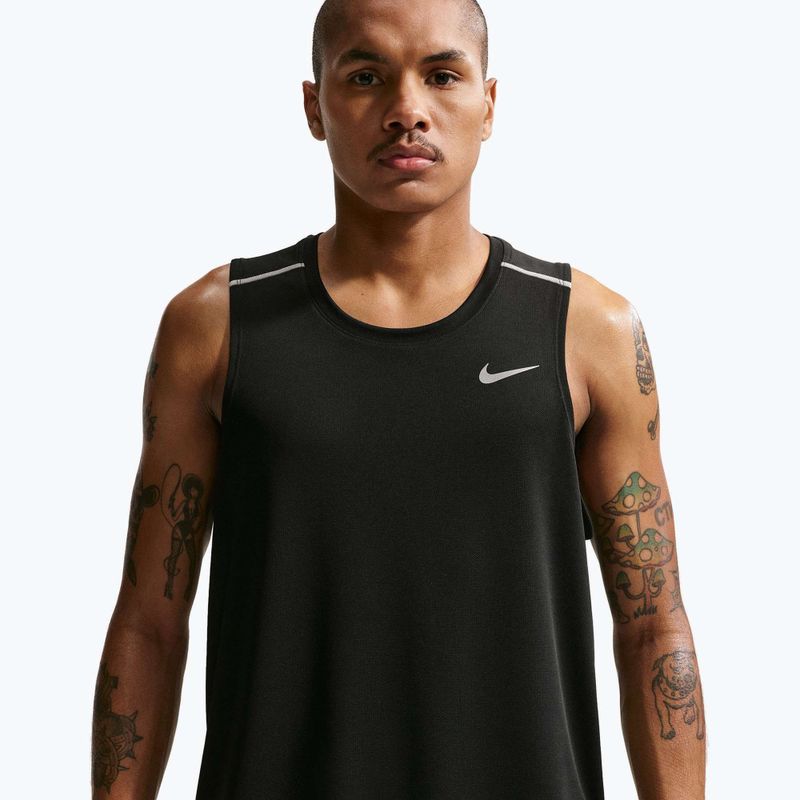Мъжка тениска за бягане Nike Miler Dri-Fit black 4