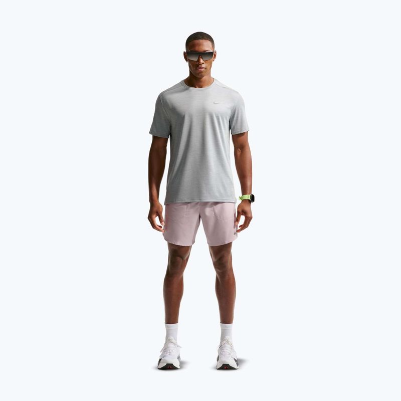 Мъжки шорти за бягане Nike Stride Dri-Fit Brief-Lined 7" particle rose 2