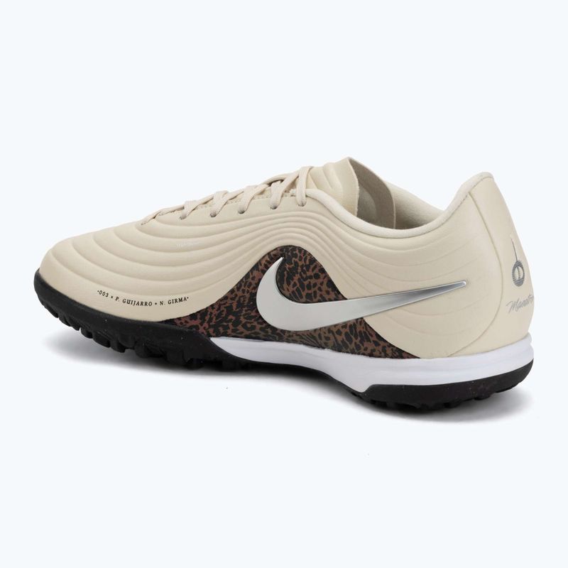 Мъжки футболни обувки Nike United Tiempo Maestro Academy TF fossil/burgundy crush/metallic silver 3