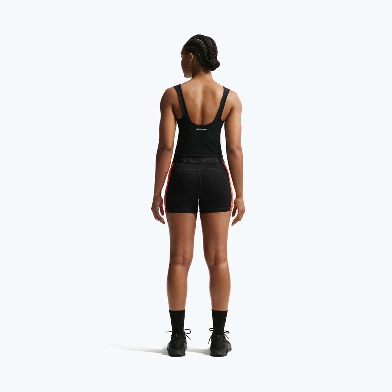 Дамска тренировъчна тениска Nike Pro Sculpt Medium Support Padded Tank black/white 3