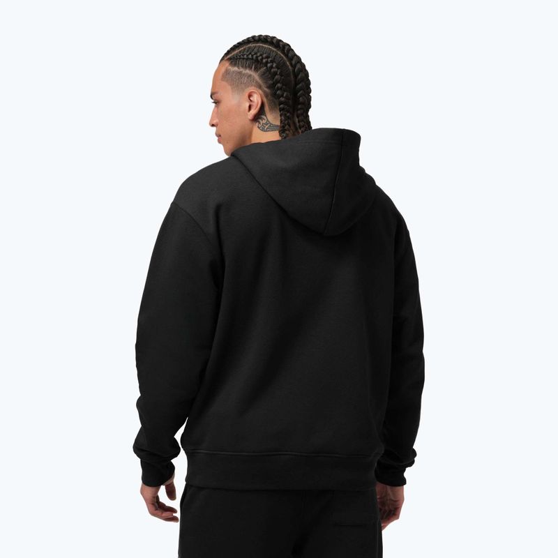 Мъжки суичър Jordan Pullover Hoodie black/gym red 3
