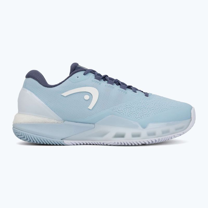 Дамски тенис обувки HEAD Revolt Pro 5.0 Clay light blue/dark blue 2