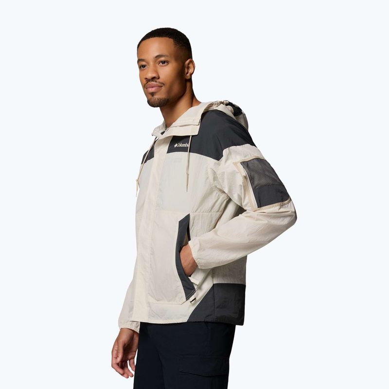 Мъжко ветроустойчиво яке Columbia Challenger II Windbreaker dark stone/shark 4