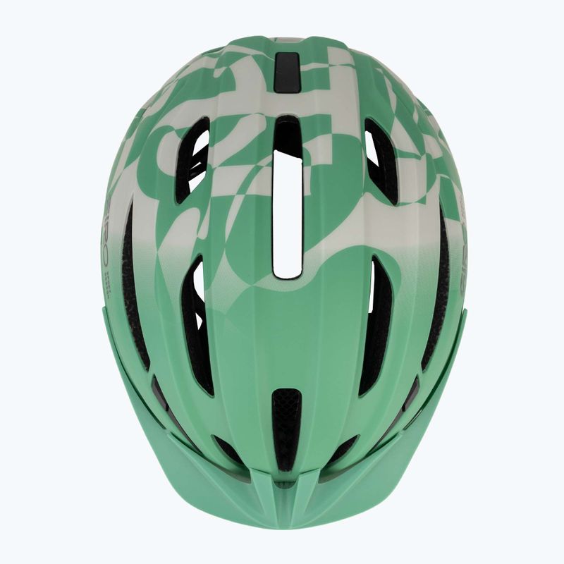 Детска велосипедна каска Giro Register II matte green rush 6