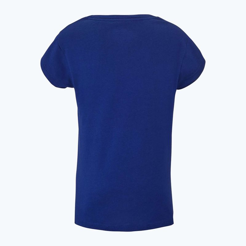 Детска тениска Babolat Exercise Cotton Jr sodalite blue 2