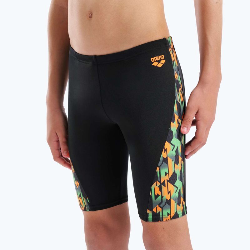 Детски плувни джамери arena Print Swim black/orange multi 4