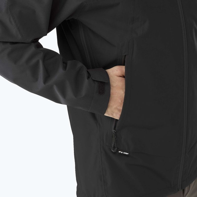 Мъжко дъждобранно яке Millet Fitz Roy black/noir 6