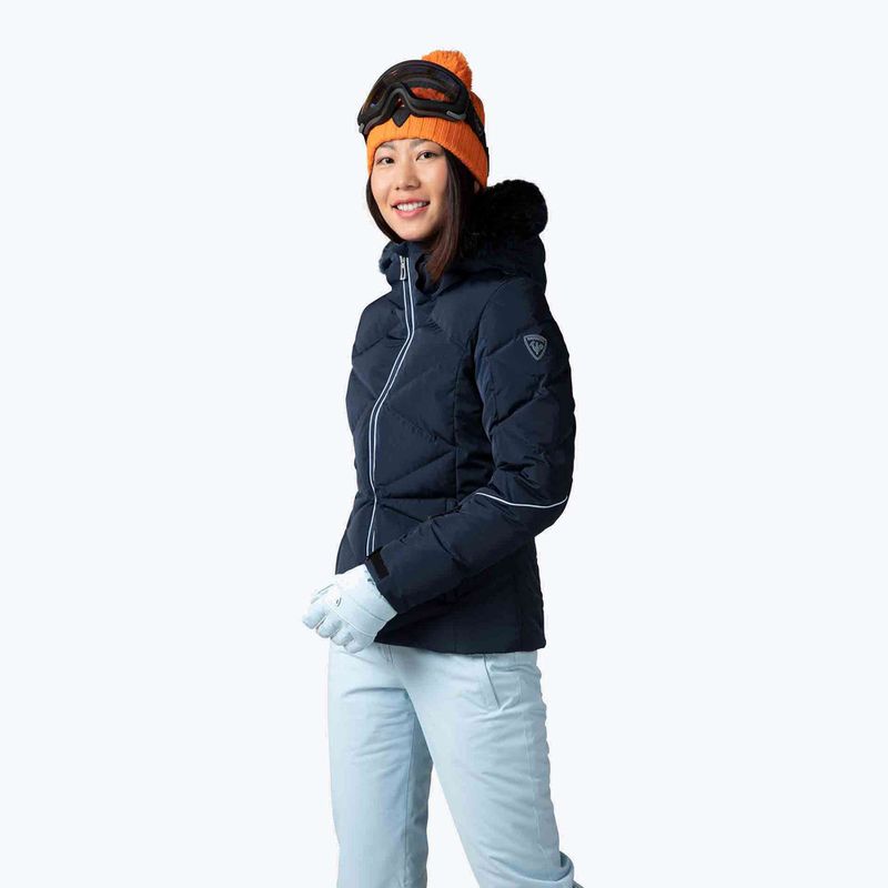 Дамско скиорско яке Rossignol Staci Pearly dark navy 4