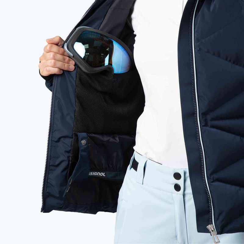 Дамско скиорско яке Rossignol Staci Pearly dark navy 14