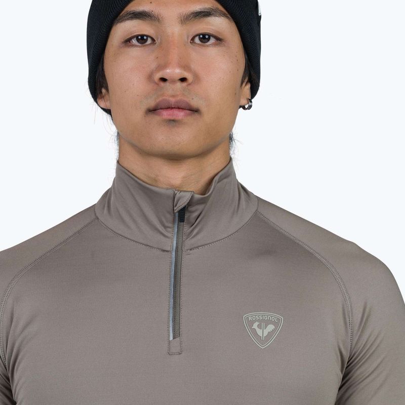 Мъжка термоактивна блуза Rossignol Classique 1/2 Zip dune 4
