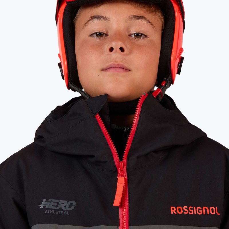 Детско скиорско яке Rossignol Hero Velika Insulated black 5