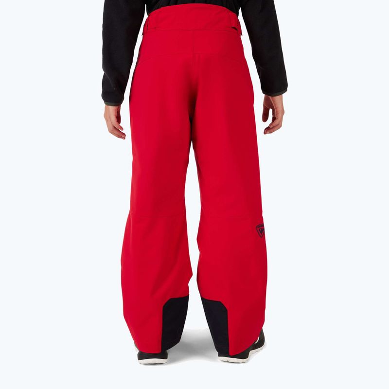 Детски скиорски панталони Rossignol Insulated Girls ruby red 3
