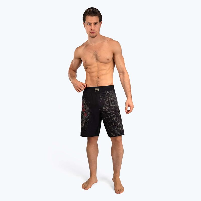 Мъжки шорти за тренировка Venum Santa Muerte 5.0 Men’S Fight Shorts deep black/gold  2
