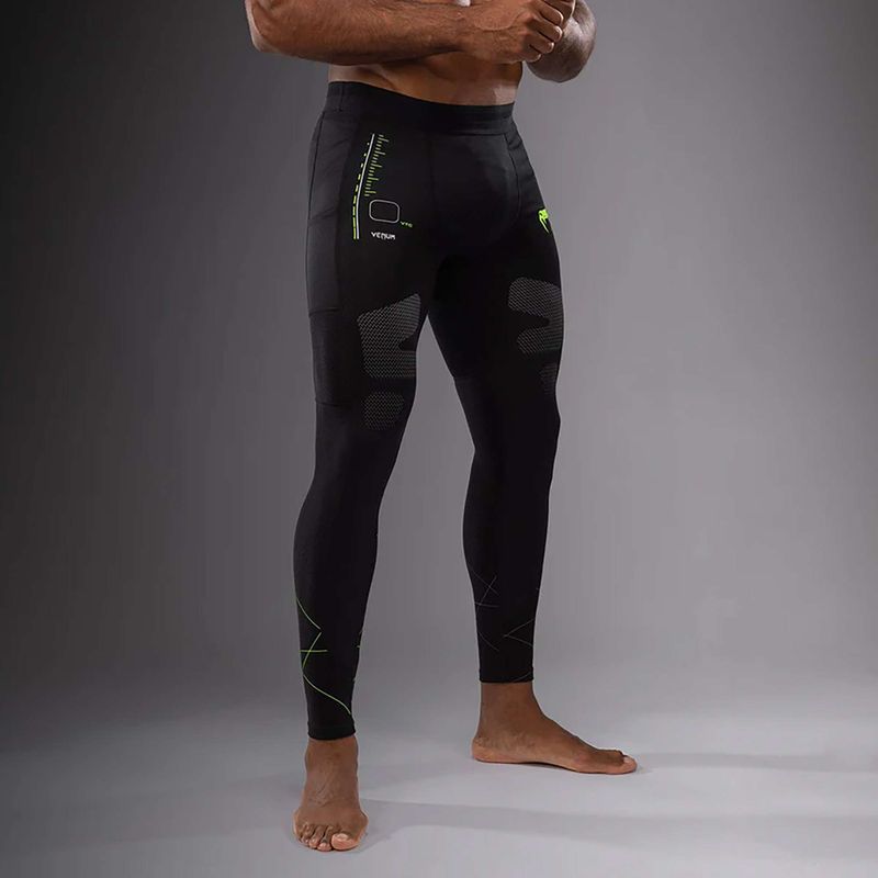 Venum Training Camp 4.0 black/neo green мъжки клинове за тренировка 5