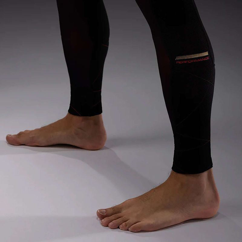 Мъжки тренировъчни гамаши Venum Tactical XT Spats black/burgundy/gold 8